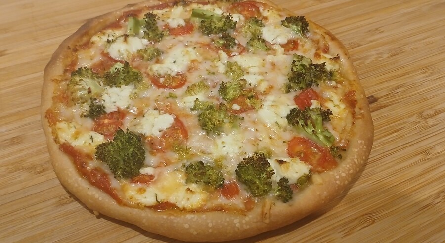 Vegane Pizza